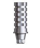Temporary abutment with screw