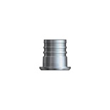 Titanium base with screw