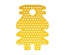 Special flat membrane mesh bore winged 0.2mm