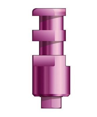 Coping de impresión para cubeta abierta con tornillo