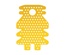 Special flat membrane mesh, bore-winged