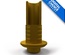 Titanium base with screw