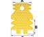 Special flat membrane mesh bore winged 0.2mm