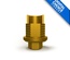 Titanium base with screw