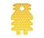 Special flat membrane mesh, bore-winged