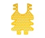 Special flat membrane mesh, winged