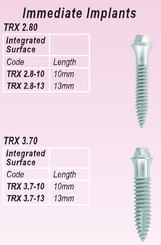 HiTec Implants TRX Dental Implant SpotImplant