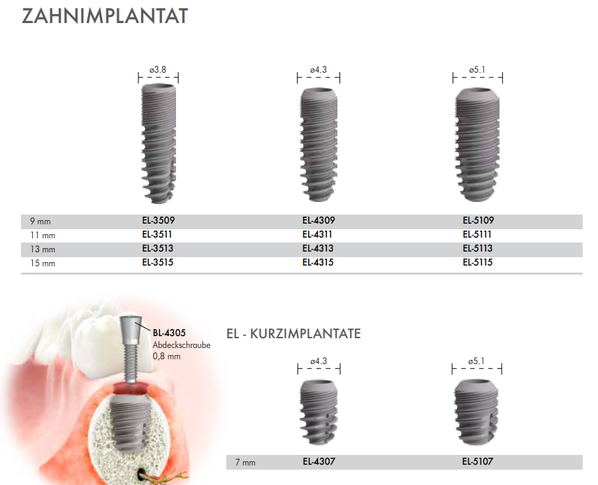 CTech Implant Esthetic Line Dental Implant SpotImplant