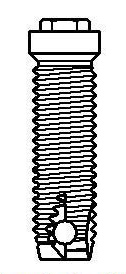 Sustain Threaded External Hex main image