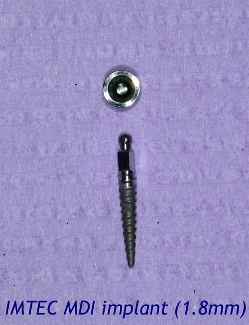 IMTEC Sendax MDI Max (OBall Head, tapered) Implante dental SpotImplant