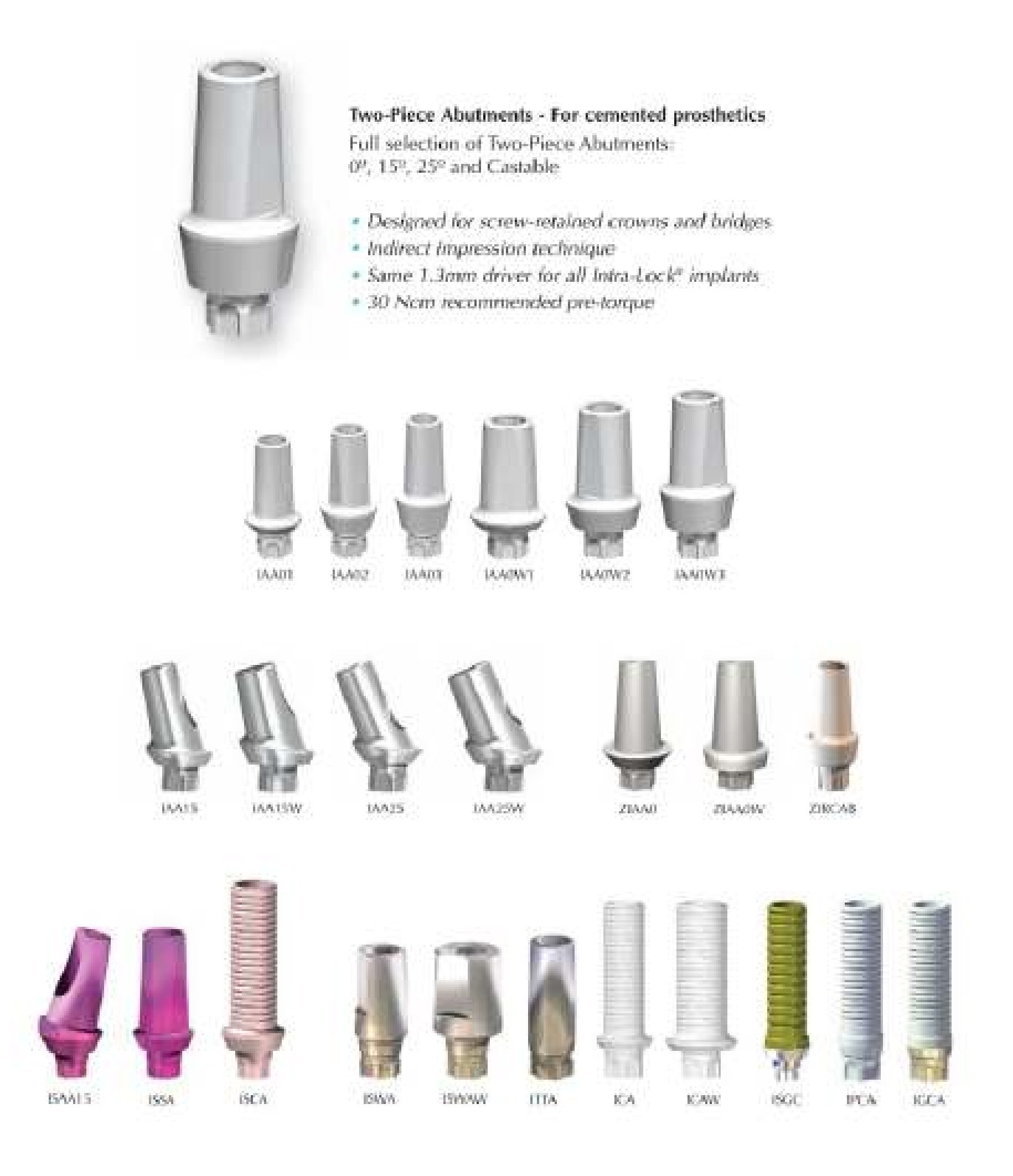 IntraLock System International Standard Platform Straight Body Dental Implant SpotImplant