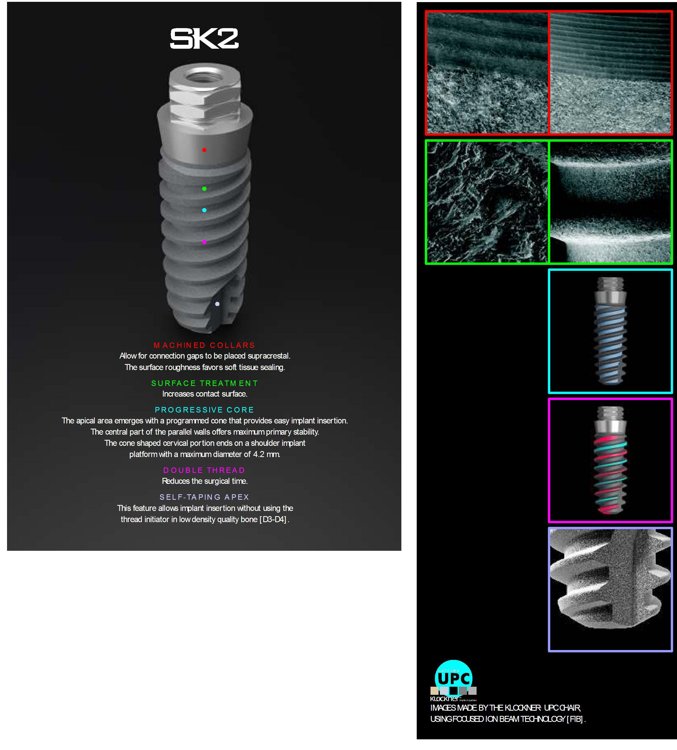 Klockner SK2 Implante dental SpotImplant