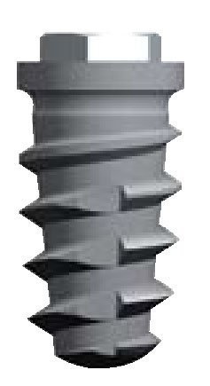 Leader Italia Tapered Implus External Hex Wide Thread (dome) Dental ...