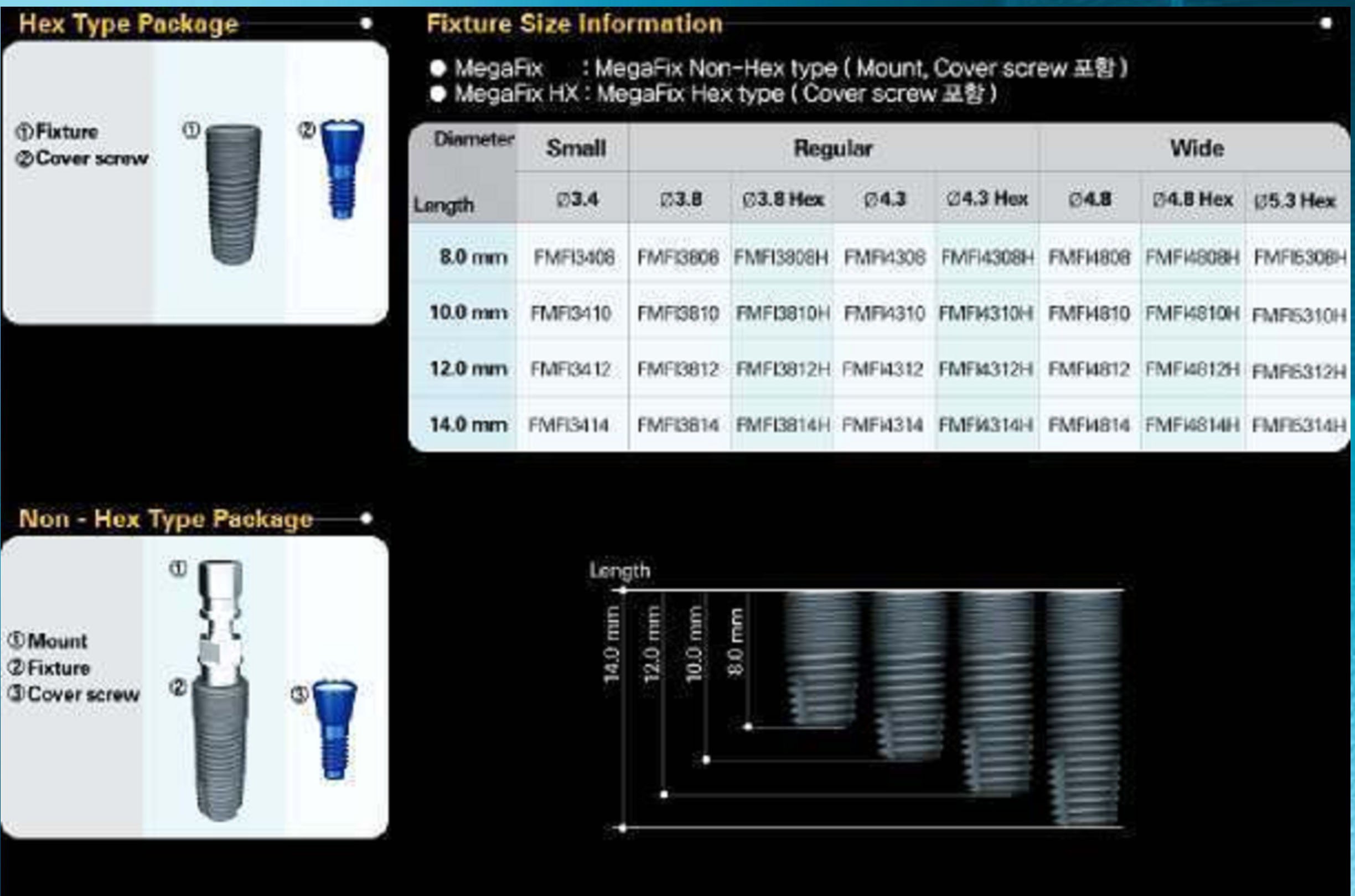 Megagen MegaFix Non Hex Implant Dentaire | SpotImplant