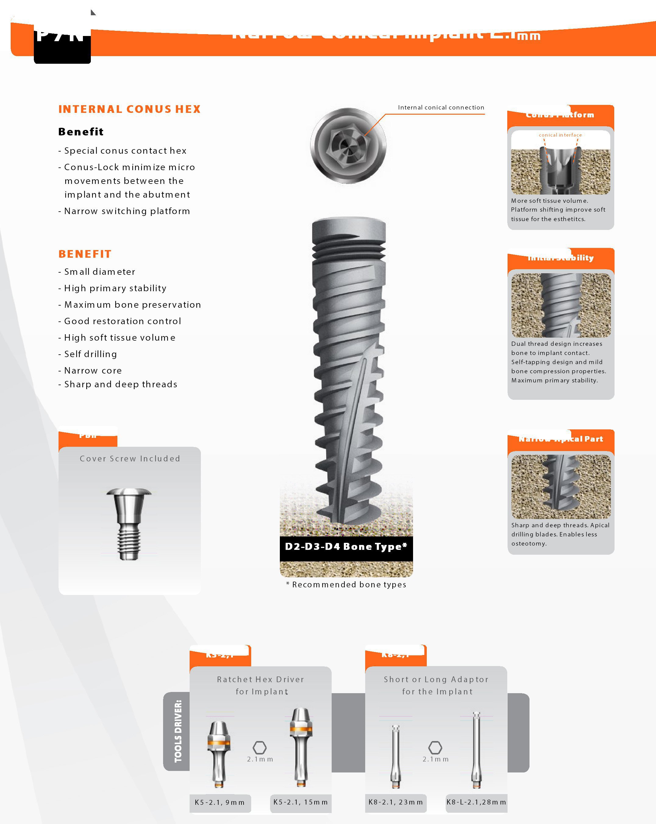SGS Dental P7N Dental Implant SpotImplant