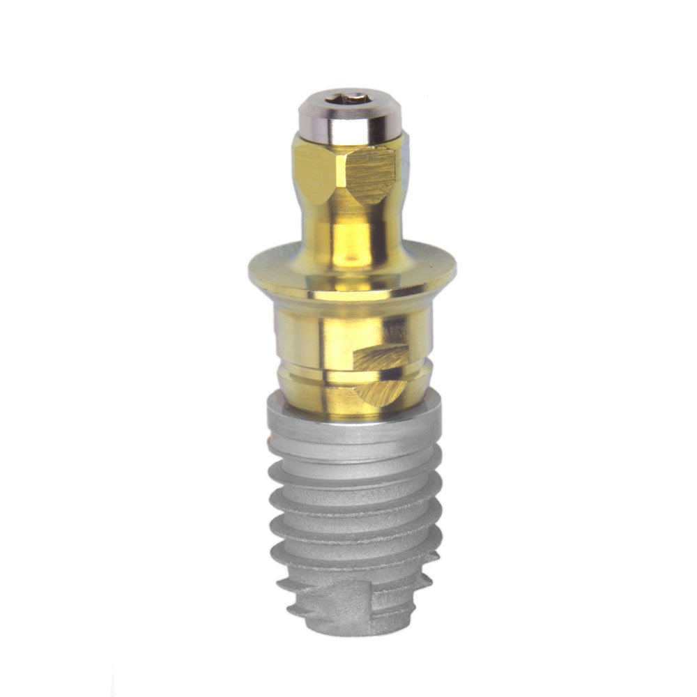 ZimmerBiomet Tapered ScrewVent 0.5mm Collar (TSVM) Dental Implant