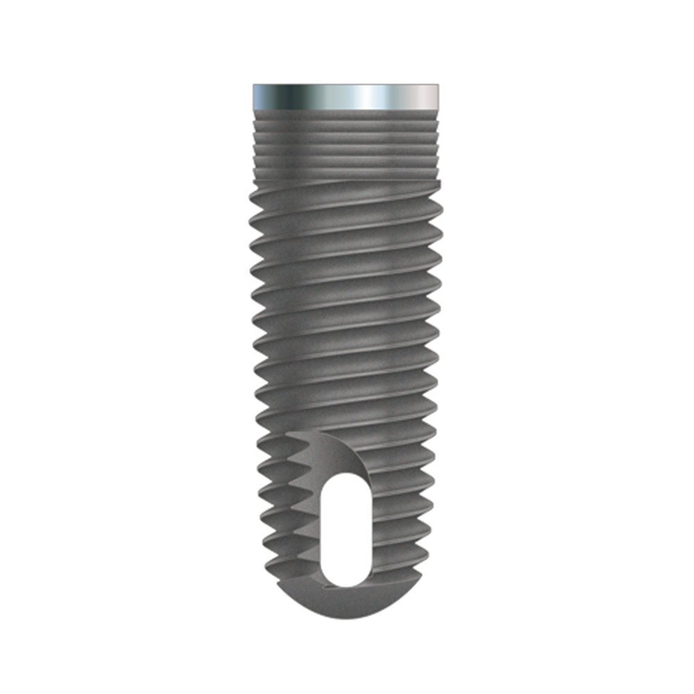 ZimmerBiomet Tapered ScrewVent 0.5mm Collar (TSVM) Dental Implant